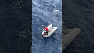 Un bateau de plaisance en feu ses six passagers sauvés par un navire Corsica Ferries [upl. by Matilda]