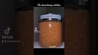 cobblers stawberry bodyscrubber blackgiritiktok sweetrecipe foodshorts viralvideo [upl. by Havelock627]