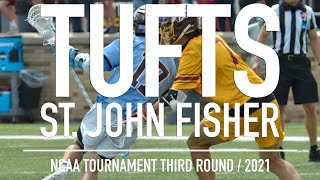 Tufts vs St John Fisher NCAA 3rd Round  2021 [upl. by Nanice829]