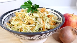 Polnischer Krautsalat  SUROWKA  Passt zu jeder Jahrezeit amp ist MEGA LECKER [upl. by Ahsilra69]