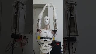 Inmoov gestures part 2 robotics kpriet servomotors gestures coimbatore [upl. by Hephzipa407]