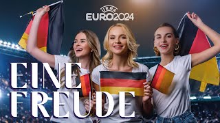 EINE FREUDE EM 2024 Song Offizielles Musikvideo EURO 2024 Offical Music Video [upl. by Rramo]