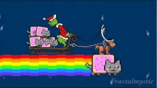 How The Grinch Stole Nyan Cat  Epic HD Merry PopTart Dr Seuss Christmas Original [upl. by Marashio29]