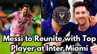 Lionel Messi reunites with world class player at Inter Miami [upl. by Hamfurd413]