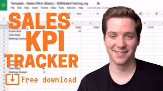 Simple Way to Start Measuring Sales KPIs  Document Template [upl. by Nolat604]