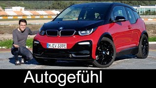 BMW i3s FULL REVIEW new sports EV 2018 i3 Facelift  Autogefühl [upl. by Thury]