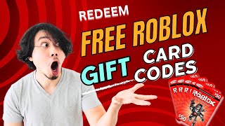 🎁🎁How To Get Roblox Gift Card Codes Free  Roblox gift card redeem l how to get free Robux 2024 🎁🎁 [upl. by Nicolai]