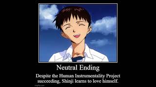 Neon Genesis Evangelion All Endings [upl. by Gibbs]