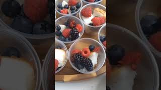 Mini Trifle Dessert Cups  Homebody Eats [upl. by Harhay]