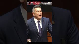 El CINISMO y la HIPOCRESÍA de AlejandroMoreno en el Senado al agredir a Noroña [upl. by Thaxter]