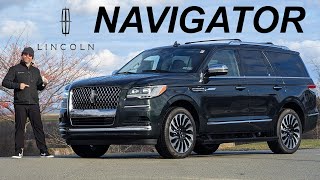 Top of the line in Luxury Safety and Technology Test Drive the 2023 Lincoln Navigator Black Label [upl. by Audri]