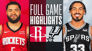 ROCKETS at SPURS  FULL GAME HIGHLIGHTS  March 12 2024 [upl. by Zarla87]