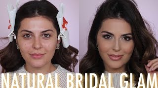 NATURAL BRIDAL GLAM  iluvsarahii  simplysona [upl. by Phyllys995]