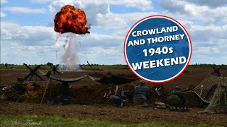 Crowland and Thorney 1940s weekend 2024 Saturday battle epic d’day reenactment battle [upl. by Mellicent]