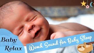 Natural Womb Sounds  Best Pink Noise for Colik Baby Sleep  8 Hours [upl. by Enilehcim]