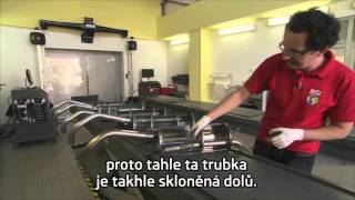 Autosalon Prima SKODA Servis udrzba a servis vyfukoveho systemu CZ titulky [upl. by Pare935]