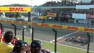 【あの頃のF1の音色】日本GP 2011 スタートシーン Suzuka Japan [upl. by Ttehr]