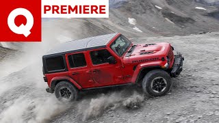 Nuova Jeep Wrangler la prova in offroad estremo sulle vie delloro [upl. by Dasie]