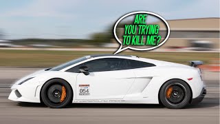 3000hp Lamborghini makes 250mph look EASY Fastest Gallardo in 12 mile [upl. by Sug]