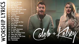 Anointed Caleb amp Kelsey Christian Songs With Lyrics 2021  Devotional Worship Songs Cover Medley [upl. by Wilhelmine218]