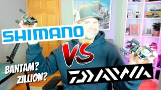 Shimano Bantam A vs Daiwa Zillion SV Who makes the best 350 BAITCASTER [upl. by Ahsei]