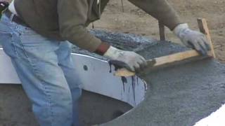 HOW TO BUILD YOUR OWN POOL  PART 5 of 7 COPING  TILE  PreDECK SETUP [upl. by Khoury]