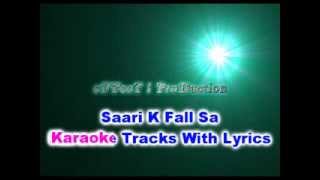 Saree Ke Fall Sa karaoke Track with lyrics 2013 [upl. by Fitz]