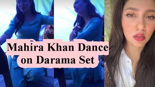 mahira khan dance on darama set mahira khan dance on song mahira khan raqs [upl. by Phene]