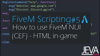 FiveM Scripting 5  How to use FiveM NUI CEF [upl. by Bevash]