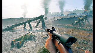 First Look at Battle of Normandy in WW2 FPS Game Enlisted  NextGen Warfare  New In Gaming [upl. by Ahsimot]