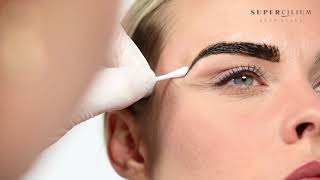 How to use Brow Henna Instruction video by Supercilium [upl. by Noirod]