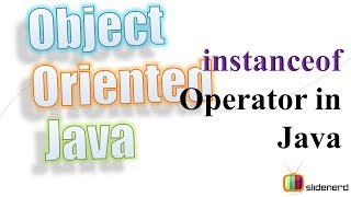 56 Java instanceof operator [upl. by Holtorf]