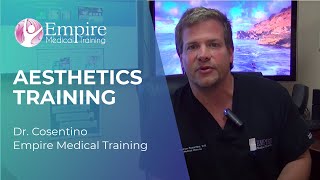 Aesthetics Training  Dr Cosentino  Empire Medical Training [upl. by Nnylekoorb]