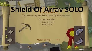 Shield of Arrav SOLO Quest guide OSRS No partner needed [upl. by Belford]