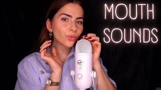 ASMR MOUTH SOUNDS amp INAUDIBLE Whispering auf 200 Sensitivität ❣️ohne cuts [upl. by Prudence]