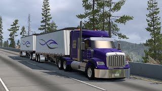 International HX620  85 Ton  American Truck Simulator  Realistic Driving  Logitech G29 [upl. by Ellinnet]