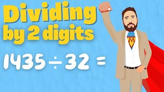 How to Dividing By 2 Digit Numbers Short Division  The Maths Guy [upl. by Fania249]