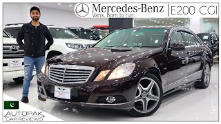 Mercedes E200 CGI Elegance 2009 Detailed Review with Price at Sehgal Motorsports [upl. by Llevron]