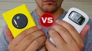 Nokia Lumia 1020 vs Nokia 808 PureView  Pocketnow [upl. by Arraic]