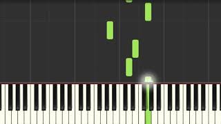 Bob Hilliard Civilization Bongo Bongo Bongo Easy Piano Tutorial Synthesia Right Hand Only [upl. by Isabel]