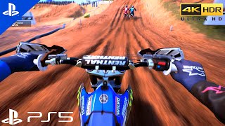 PS5 MXGP 21 FIRST PERSON is AMAZING  Ultra High Graphics Gameplay 4K HDR 60fps [upl. by Dionysus]