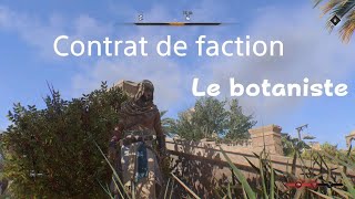 Assassins Creed Mirage contrat de faction  le botaniste [upl. by Kcirred122]