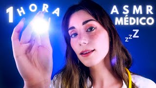 ASMR 1 HORA 👩‍⚕️💤 MÉDICO  CUIDADOS EXTREMOS Sin Interrupciones Roleplay en ESPAÑOL [upl. by Vitus638]