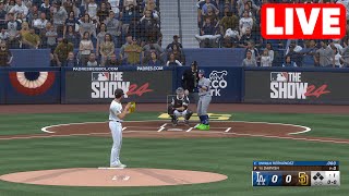 MLB LIVE🔴 Los Angeles Dodgers vs San Diego Padres  NLDS Game 3  8th October 2024 Full Game MLB 24 [upl. by Lonyer]