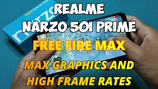 Free Fire Max in Realme Narzo 50i Prime Hand Cam [upl. by Elehcir]