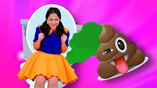 💩Poo Poo Song💩  Colorful Poo💩 Song  Kids Funny Songs [upl. by Aisek]