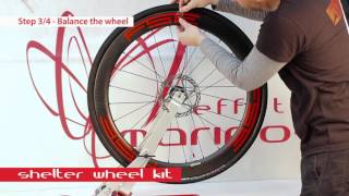 Set up your new wheels with Effetto Mariposa balance the wheel and add sealant [upl. by Drusus]