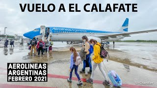 Vuelo a El Calafate  Patagonia  Aerolíneas Argentinas [upl. by Eilojne545]