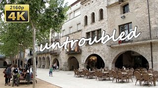 Banyoles a guided Tour through the Old Town Catalonia  Spain 4K Travel Channel [upl. by Kennie]