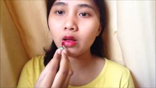 REVIEW LIPTINT ODBO amp BABY LIPS  TUTORIAL MEMAKAI LIPTINT AGAR TIDAK KERING  ALDA CYRILLA [upl. by Brightman]